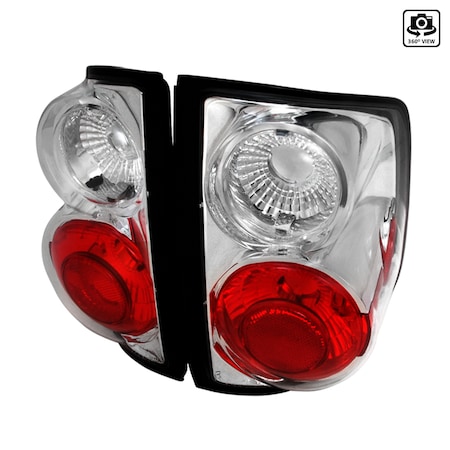 Spec-D Tuning 94-01 Chevrolet S10 Altezza Tail Light Chrome LT-S1094-TM